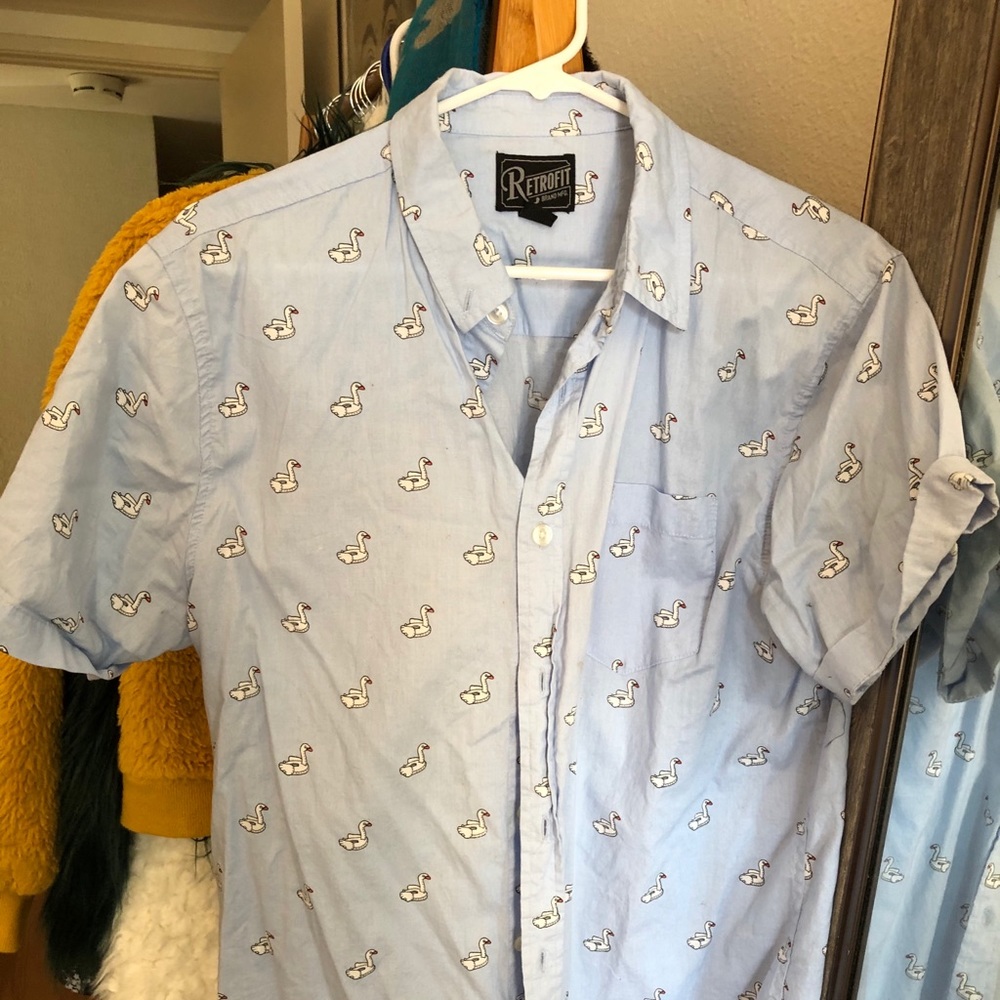 Short Sleeve Button Down